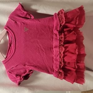 Guess Pink Sweater Dress with bloomers